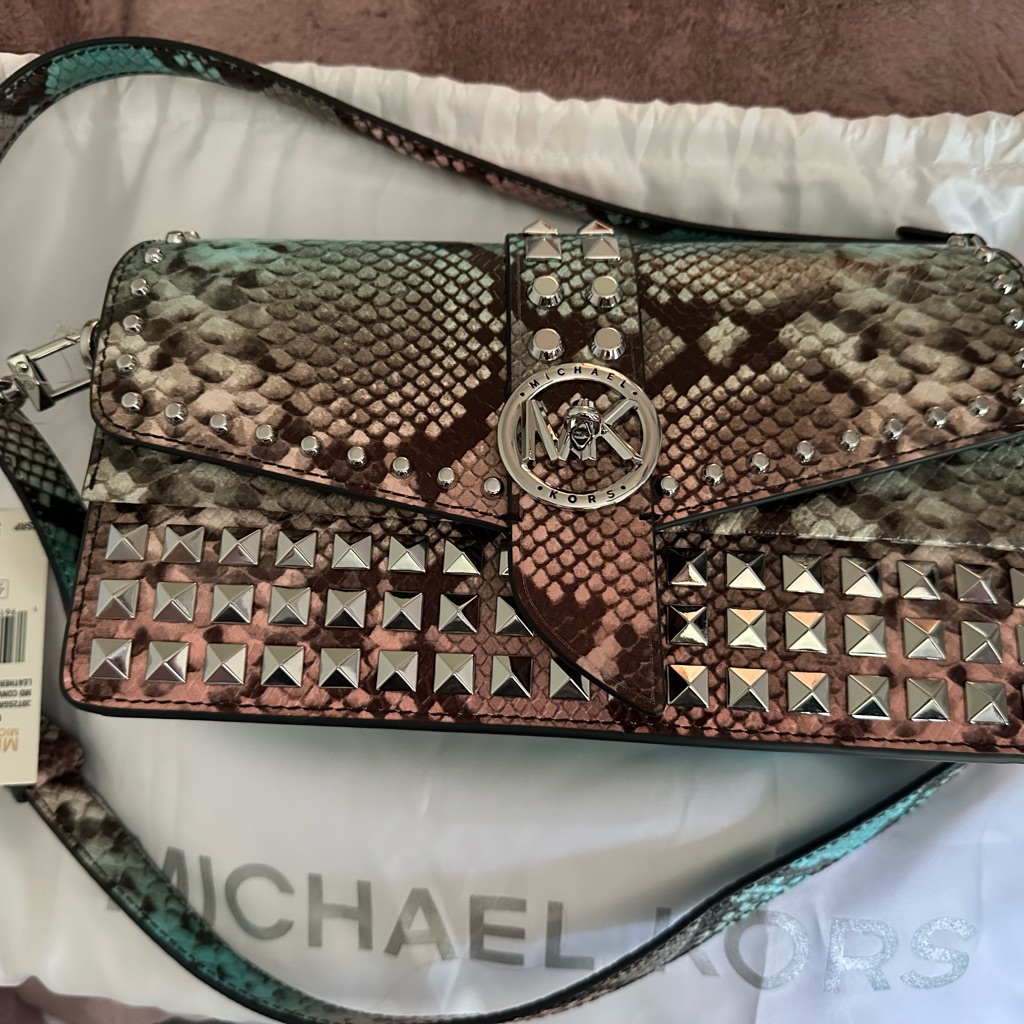 Nwt Michael Kors Greenwich Md Conv Shoulder Bag